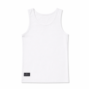 HYPER-SLIM WHITE TANK TOP