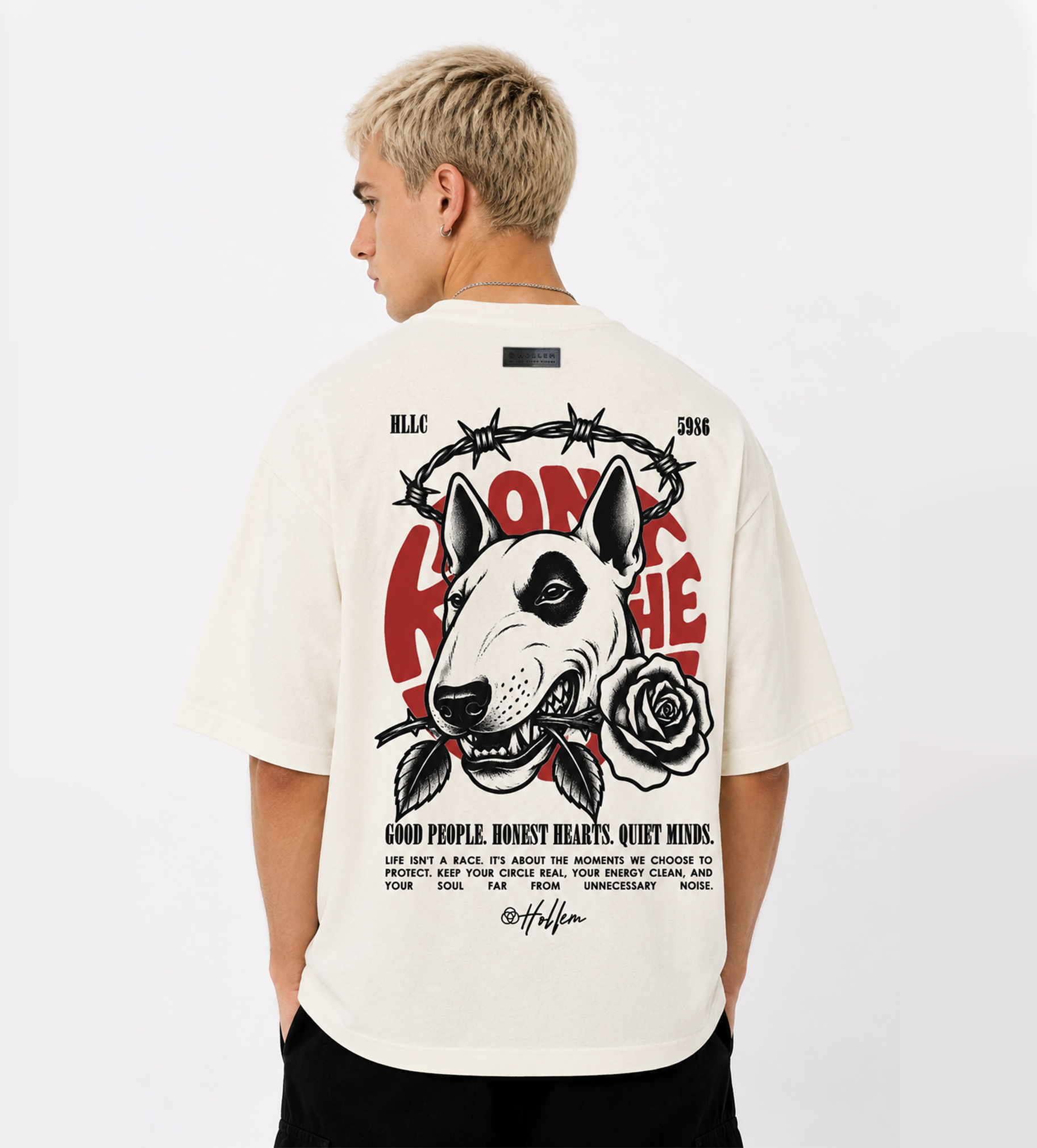 CAMISETA CREAM DOGGY STYLE - Imagen 3